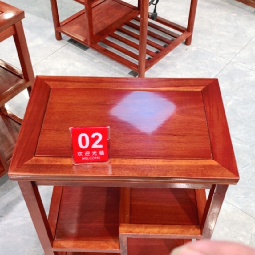 【闪购商品】花梨木类成套家具边几02