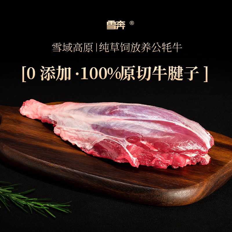 雪奔 新鲜高原牦牛肉 牦牛腱子4斤起