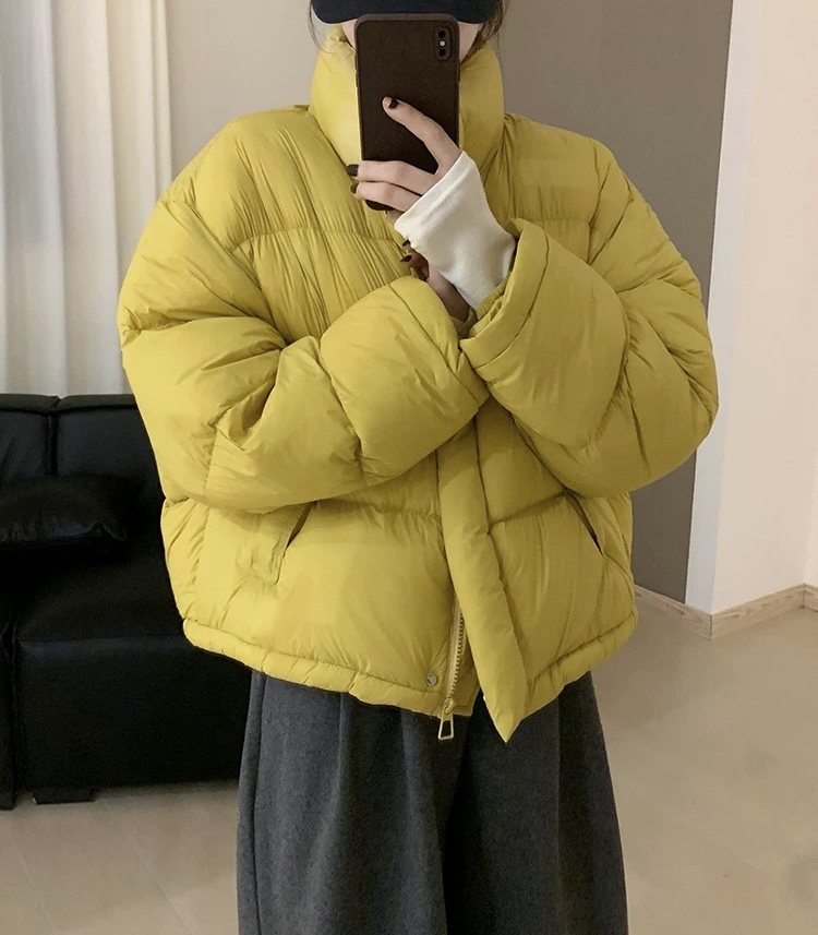 （欣姐臻选）甜美通勤气质棉服新款宽松韩版百搭上衣女88669