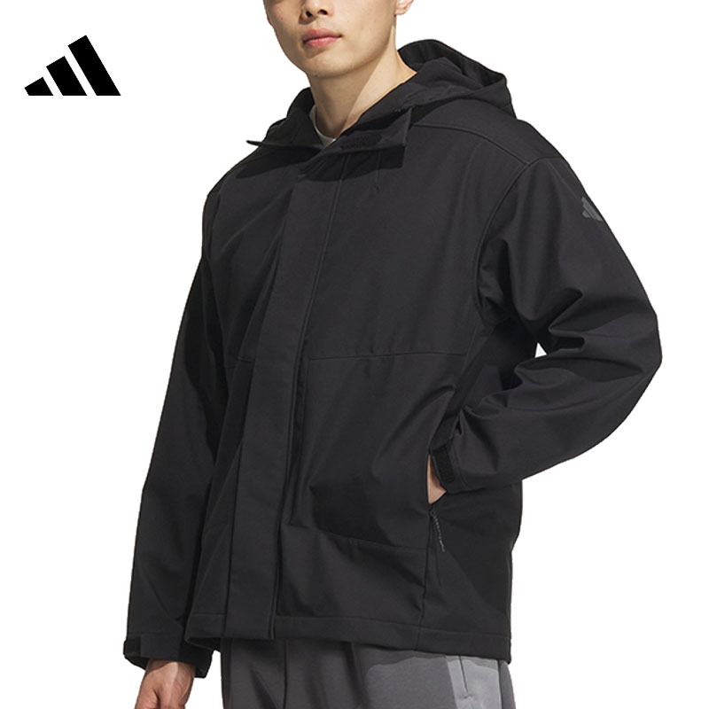 【专属】adidas阿迪达斯男子运动休闲夹克外套JM9154