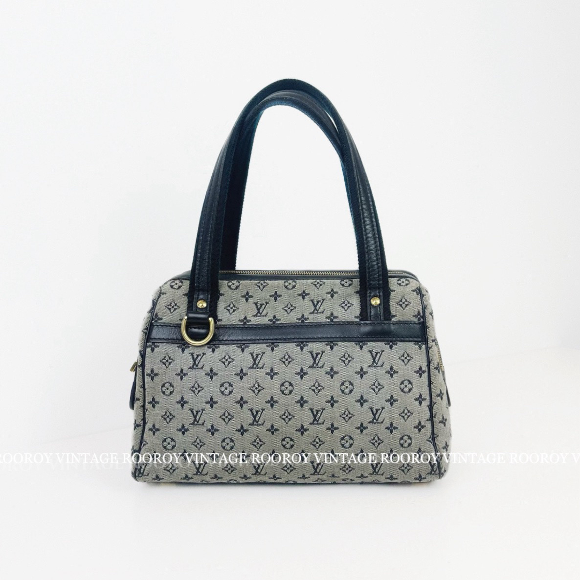 95新 LouisVuitton/路易威登 蓝色老花单肩包/0393