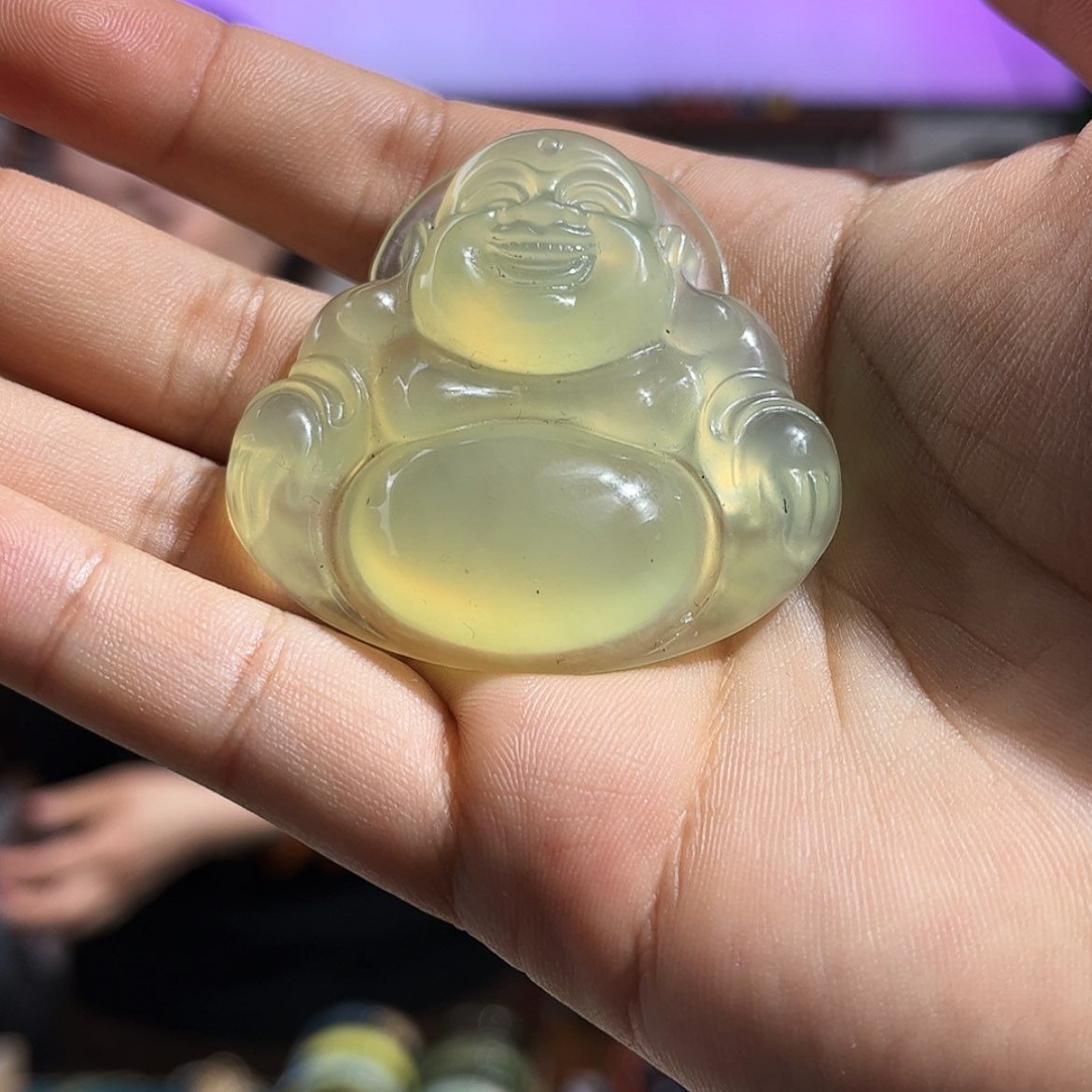 【闪购商品】蛇纹石玉颈饰合金
