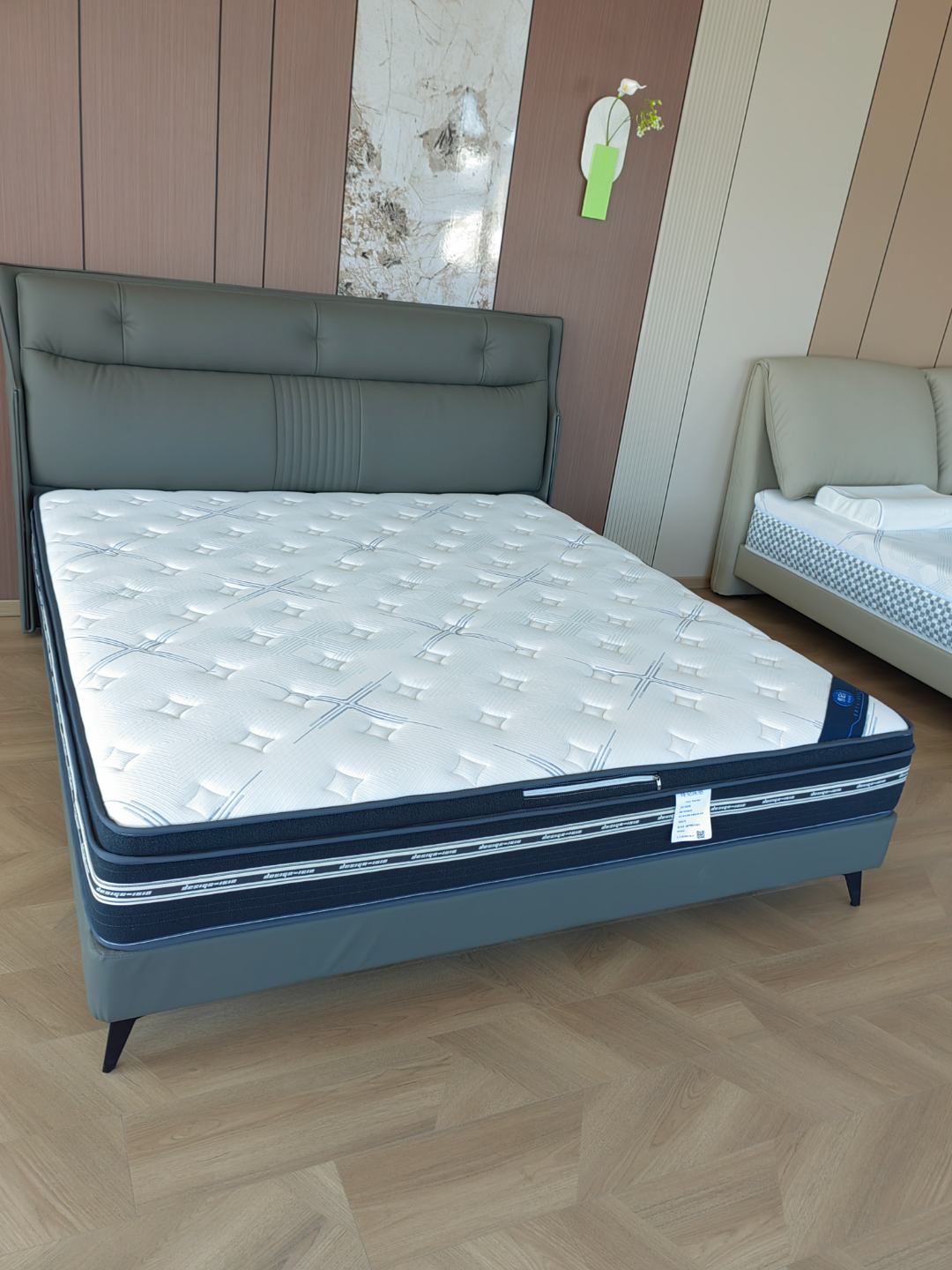 裤布独立袋装弹簧静音3D波浪大豆棉软硬适中护腰护脊透气环保床垫