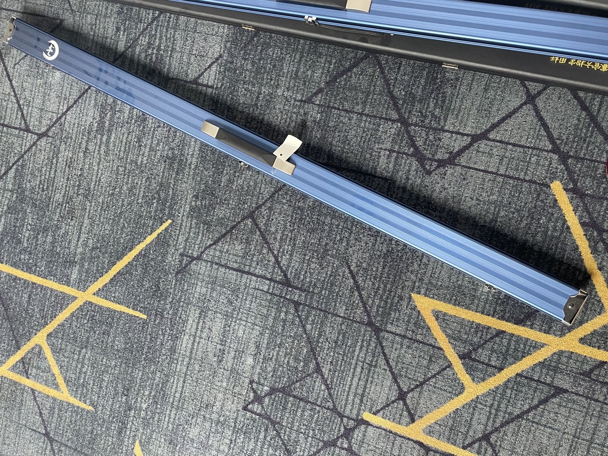 壹牌杆盒买杆可赠 台球杆盒通杆三槽斯诺克黑八桶包小头