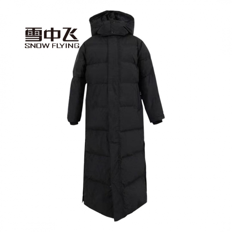 雪中飞长款棉服女超长过膝到脚踝羽绒服衣2023冬季新款爆款艺考棉