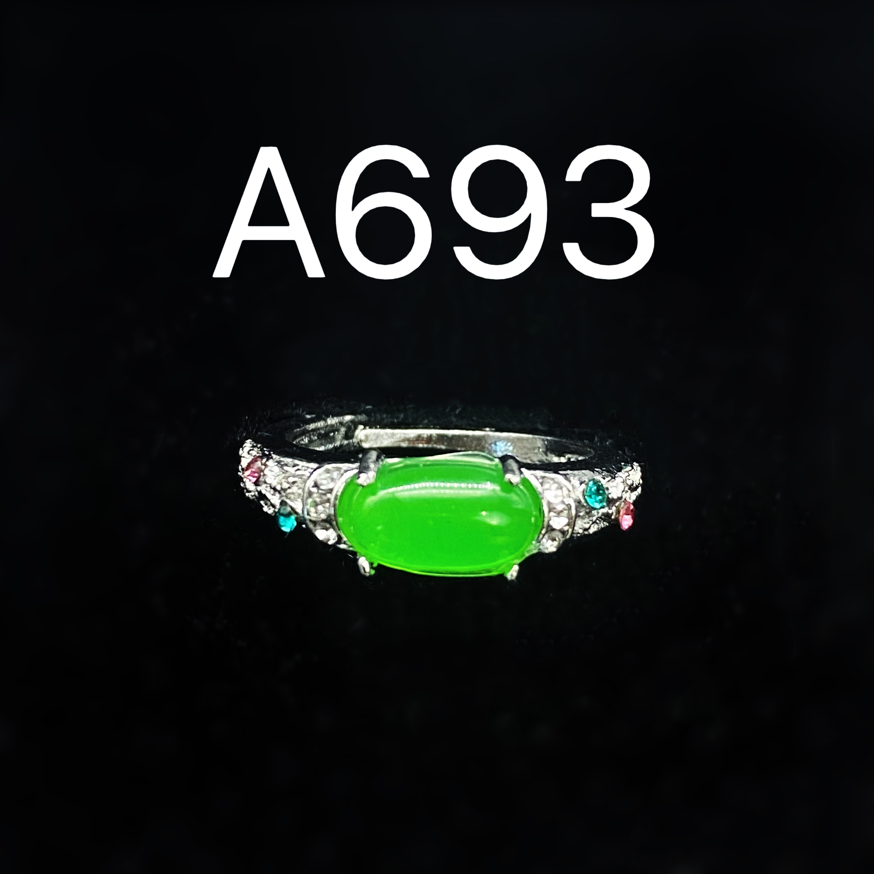  A693戒指小众设计高级感宫廷风复古马鞍戒指