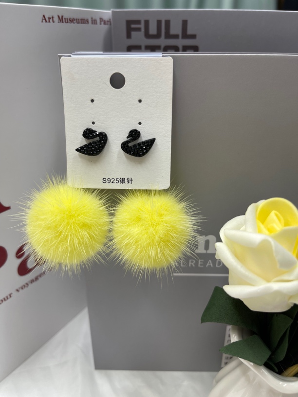 女士 水貂 球 耳套