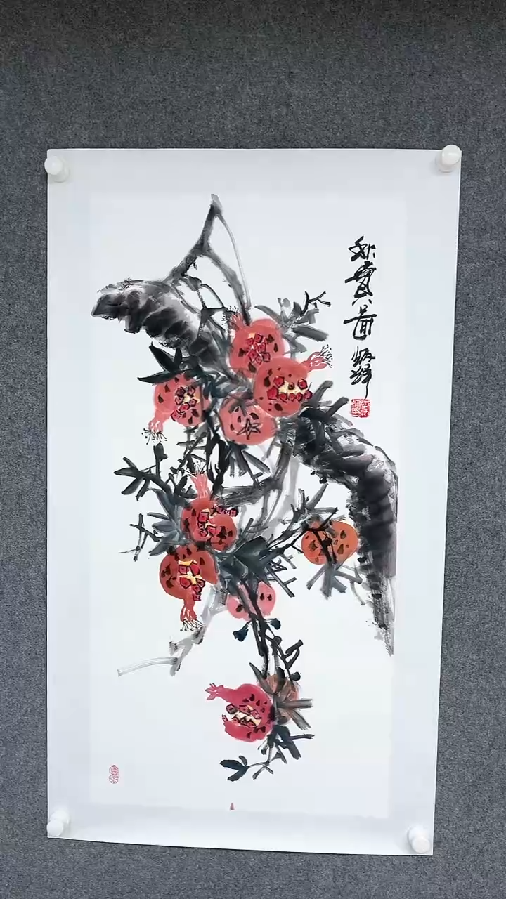 【闪购商品】李炳辉-花鸟-三尺整张-无框z062