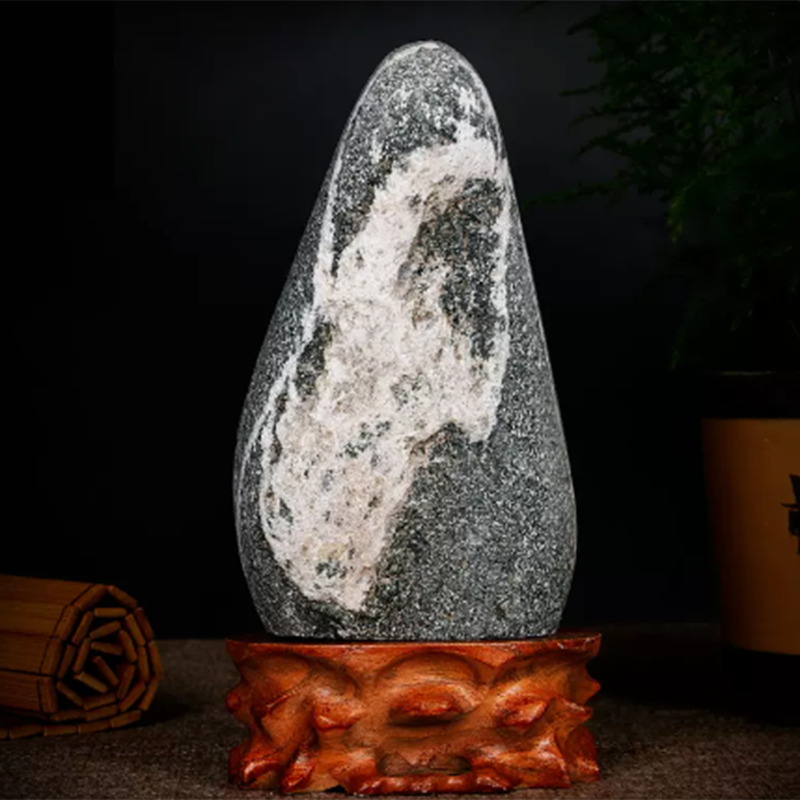 天然风景奇石摆件茶杯垫主人杯