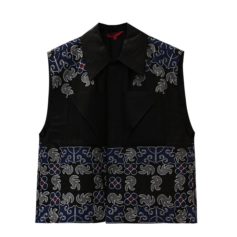 SUOER/娑尔娑尔壮族刺绣马夹上衣SF4WB00551