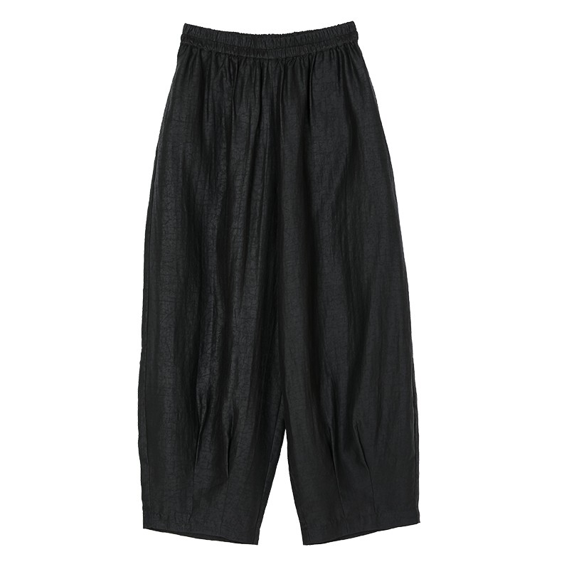 SUOER/娑尔龟裂纹七分小脚裤HXHKEX8411