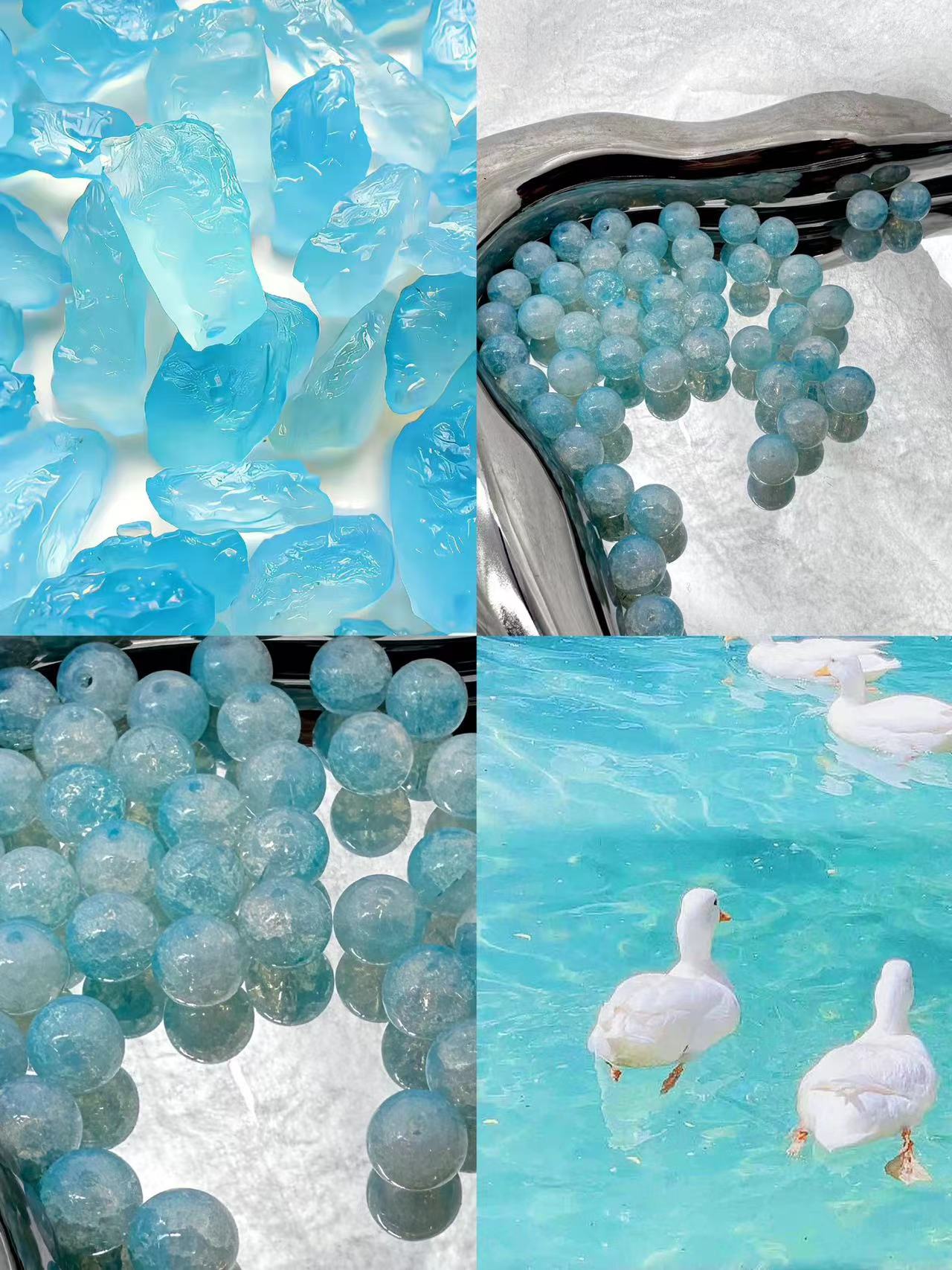 玻璃琉璃珠串珠散珠圆珠异形珠批发流行款超闪异形