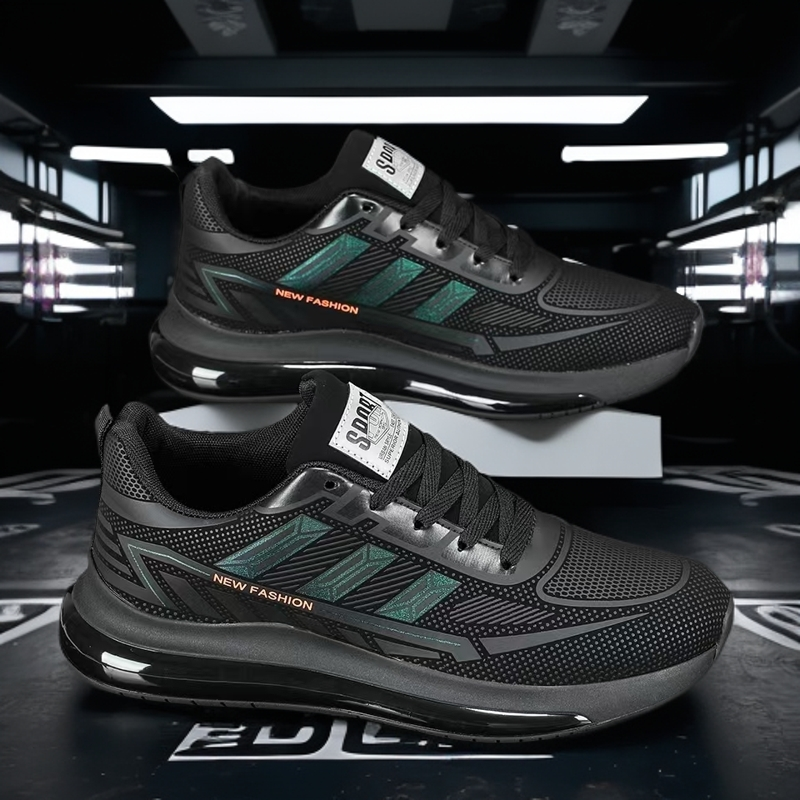 步步高时尚简约经典高弹缓震运动情侣款跑鞋F06