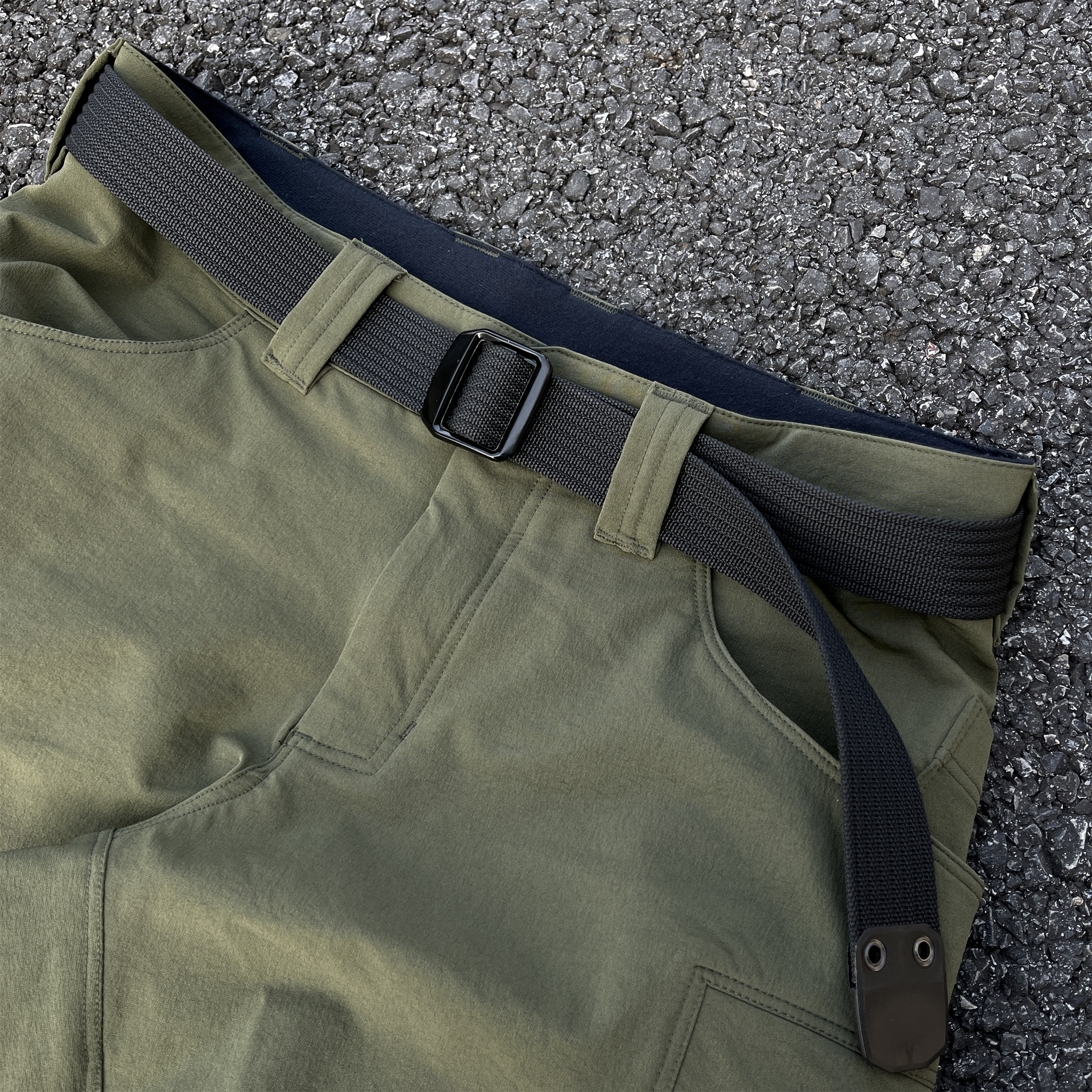 金属烤漆卡扣战术腰带户外运动可调节工装裤高密帆布腰带 情侣款