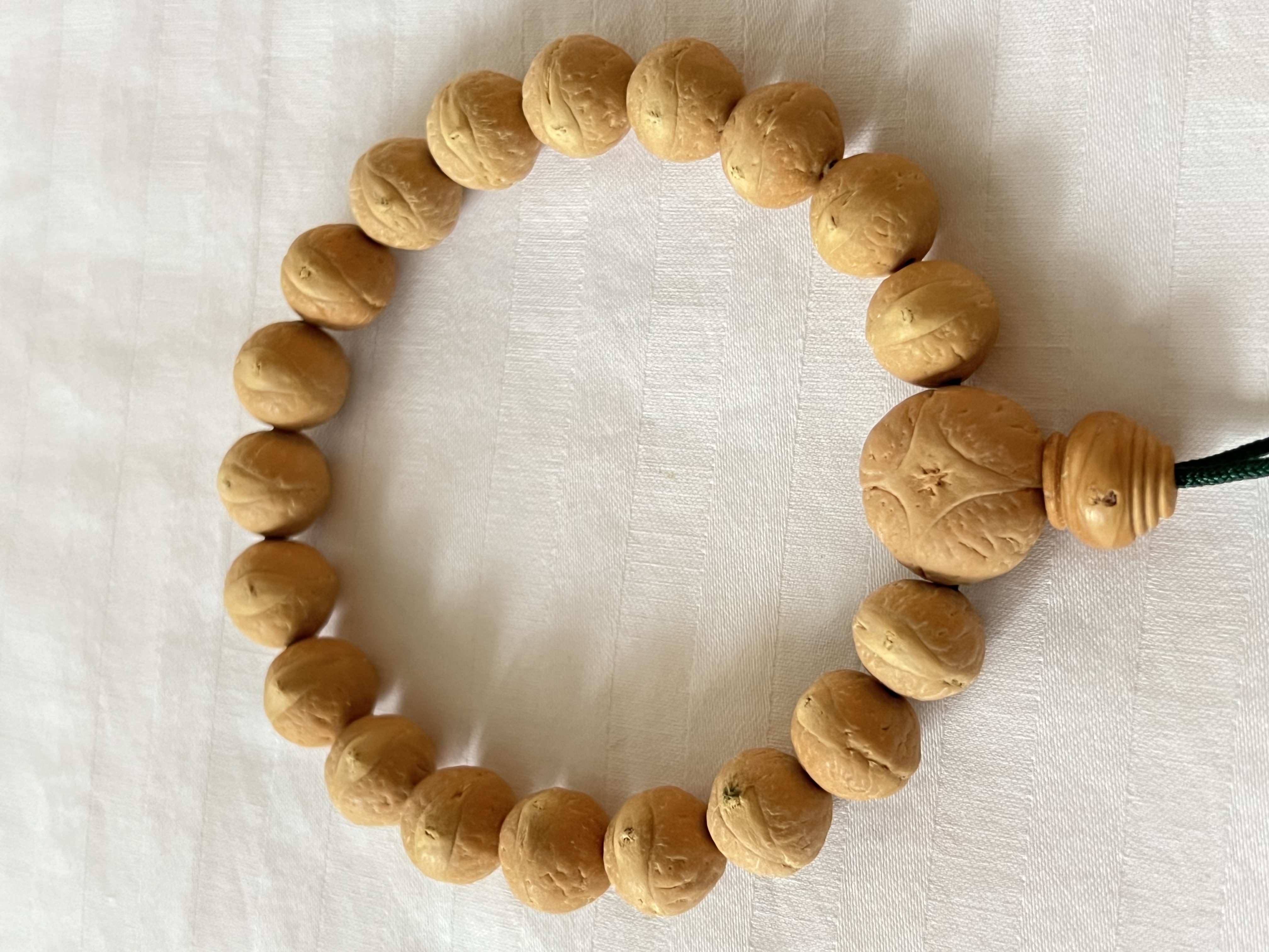 【wf125117】24年新籽12.5毫米尼泊尔凤眼菩提手串配麒麟眼三通文玩