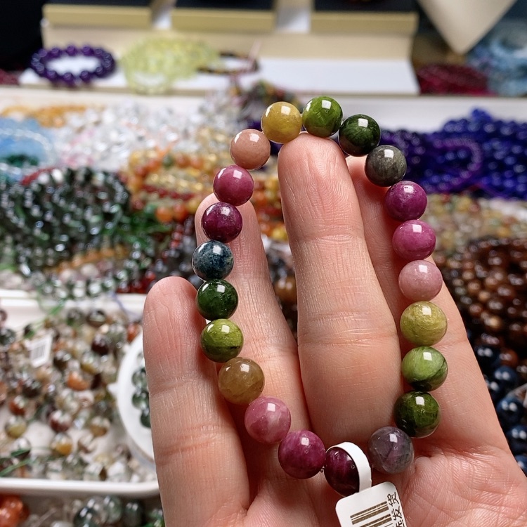 【闪购商品】碧玺手链未镶嵌A****丝卡9