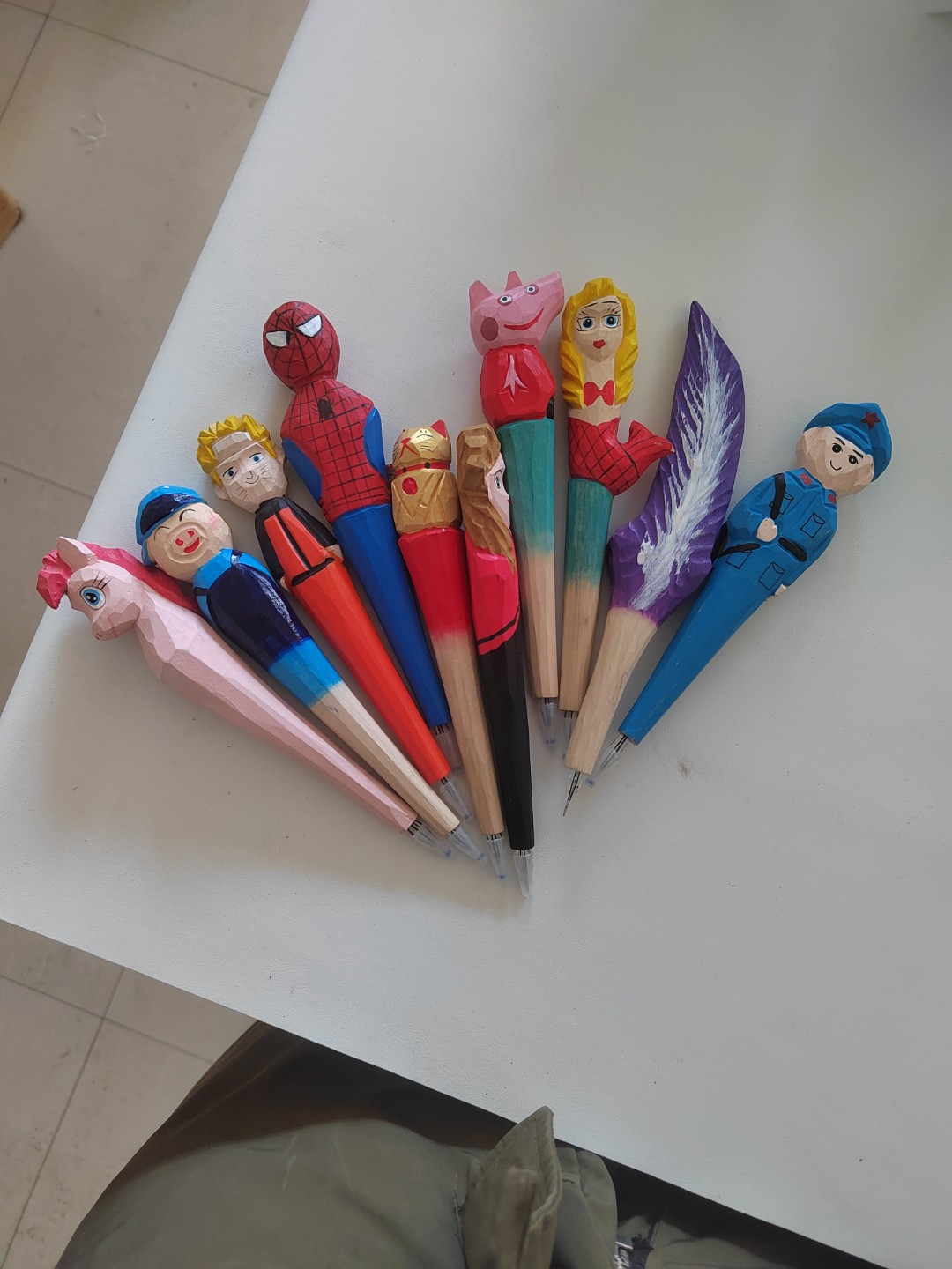 物鄉手工工艺品木雕可爱创意