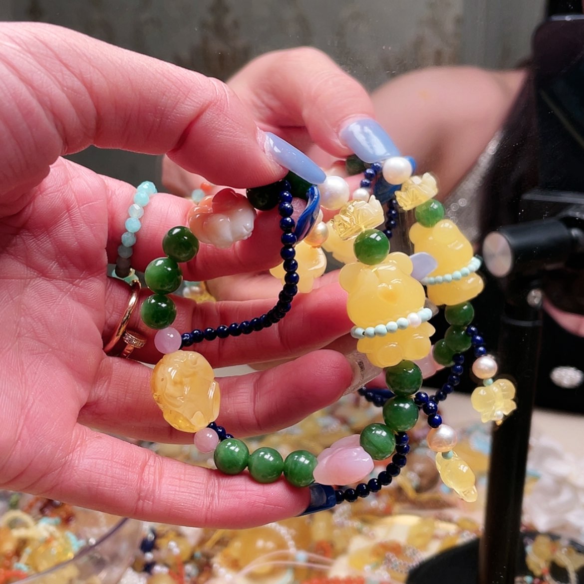 【闪购商品】琥珀手链未镶嵌