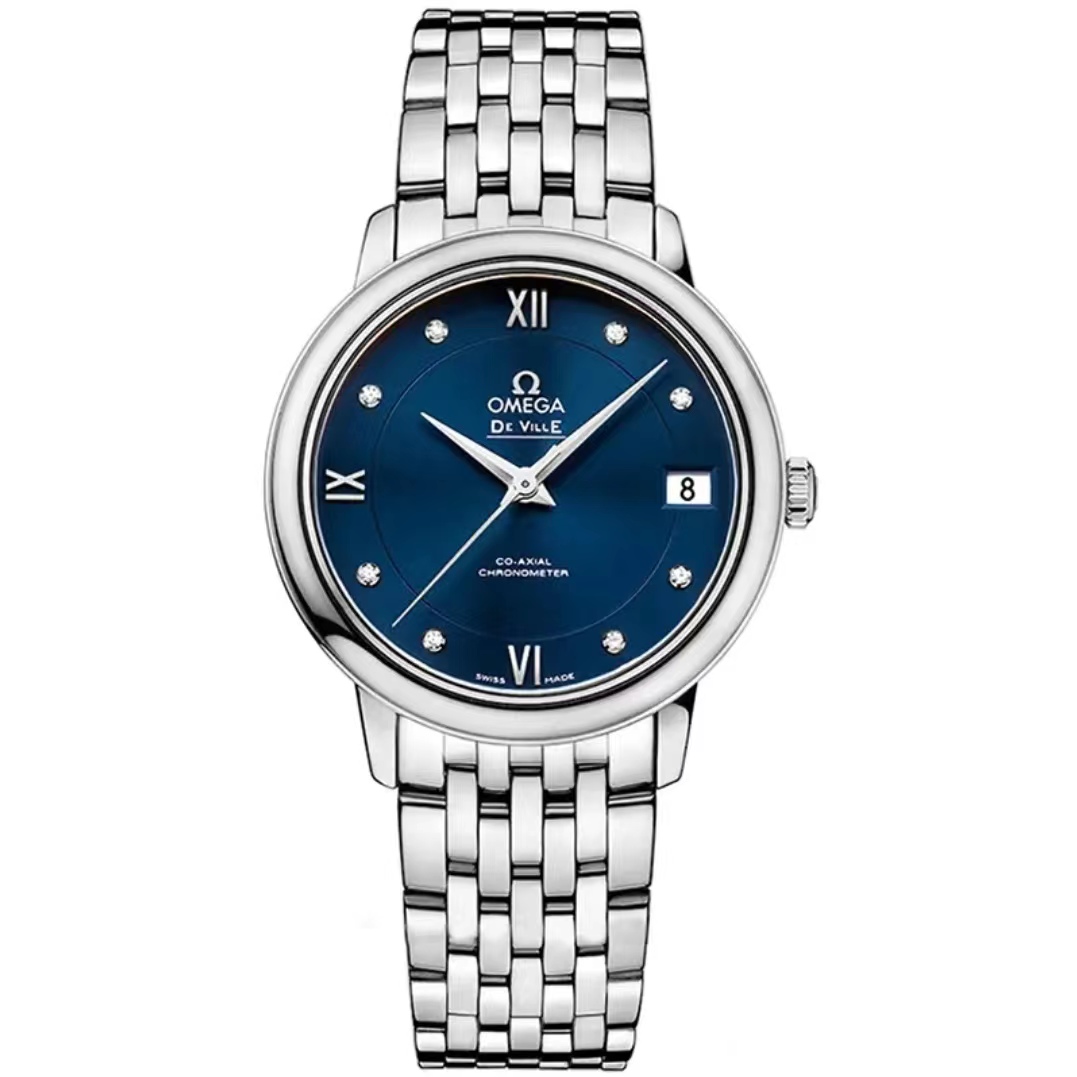 99新 Omega/欧米茄 欧米茄/蝶飞/全套/公价33100/表径33mm