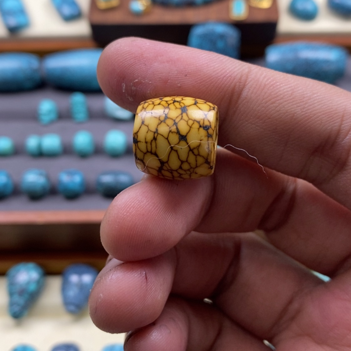 【闪购商品】绿松石珠宝奇石未镶嵌崔*源