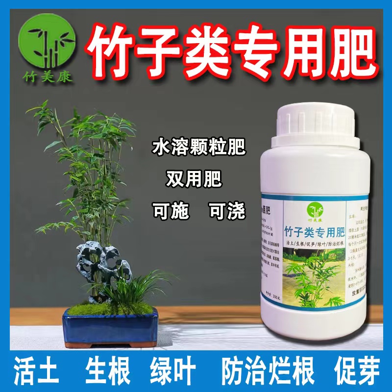 竹子专用肥米竹红观音竹簕竹红寒竹内门竹有机肥营养液颗粒肥肥料