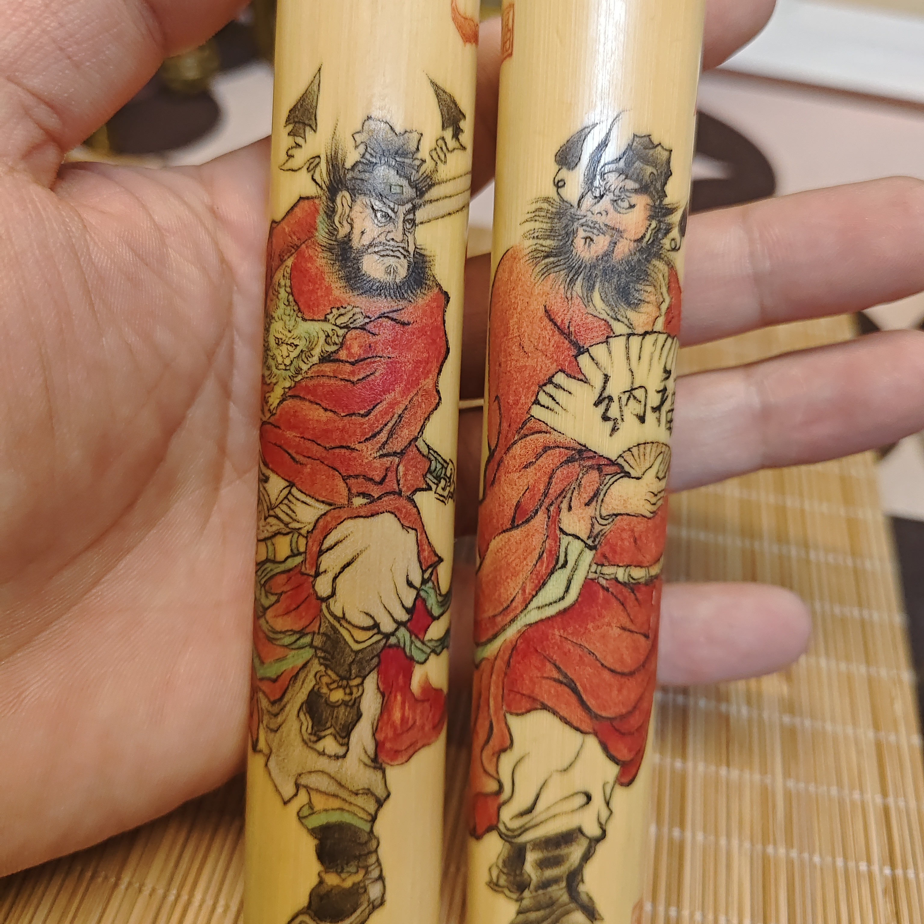 实心玉竹 春蕾 针刺 钟馗