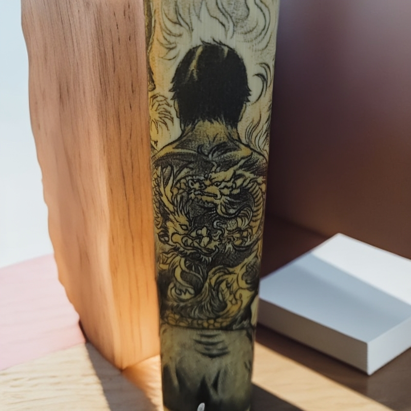 实心玉竹文玩龙的传人