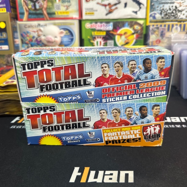 【拆盒】TOPPS 2009英超足球贴纸盲盒 寻C罗 托雷斯 杰拉德