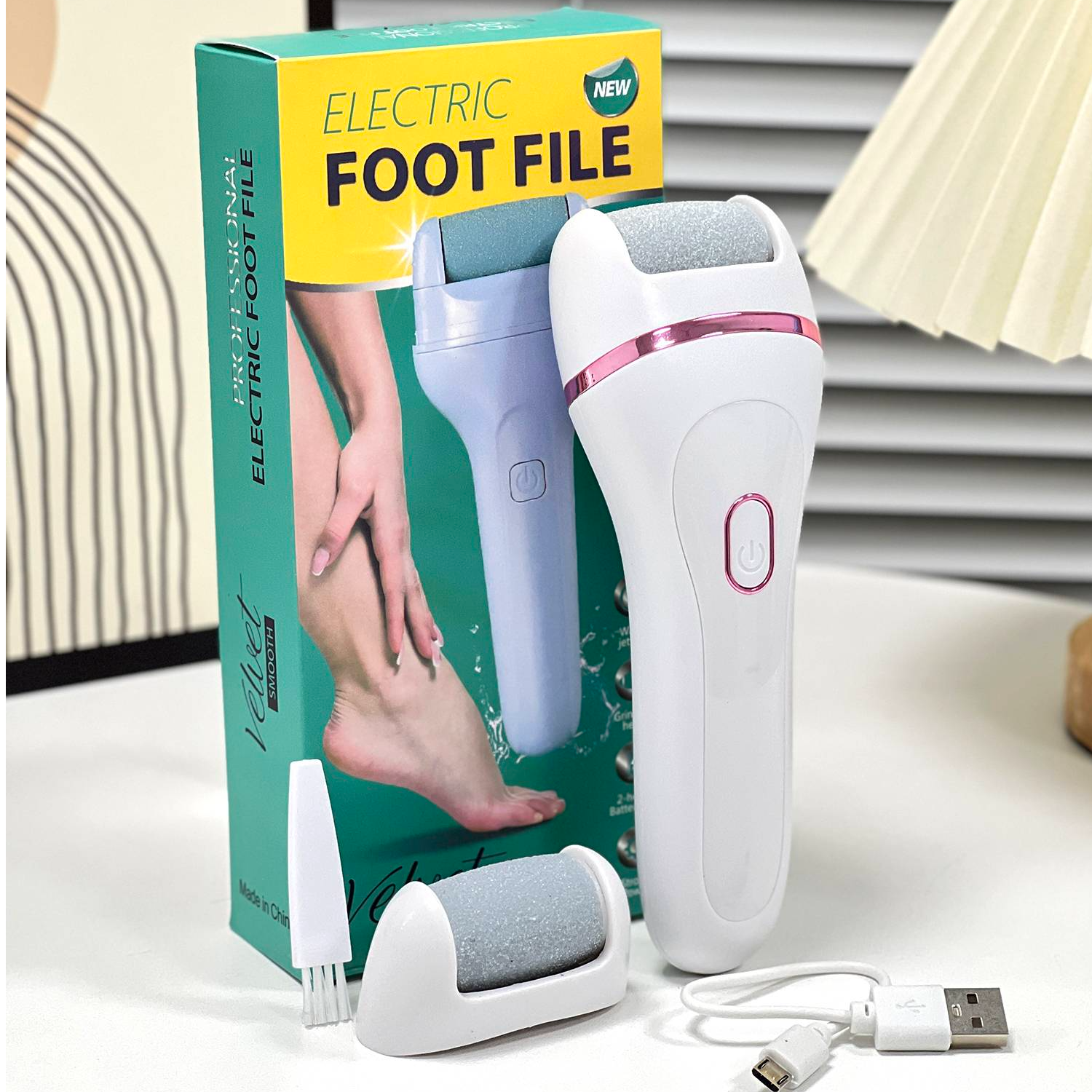 外贸尾单 电动磨脚器1个