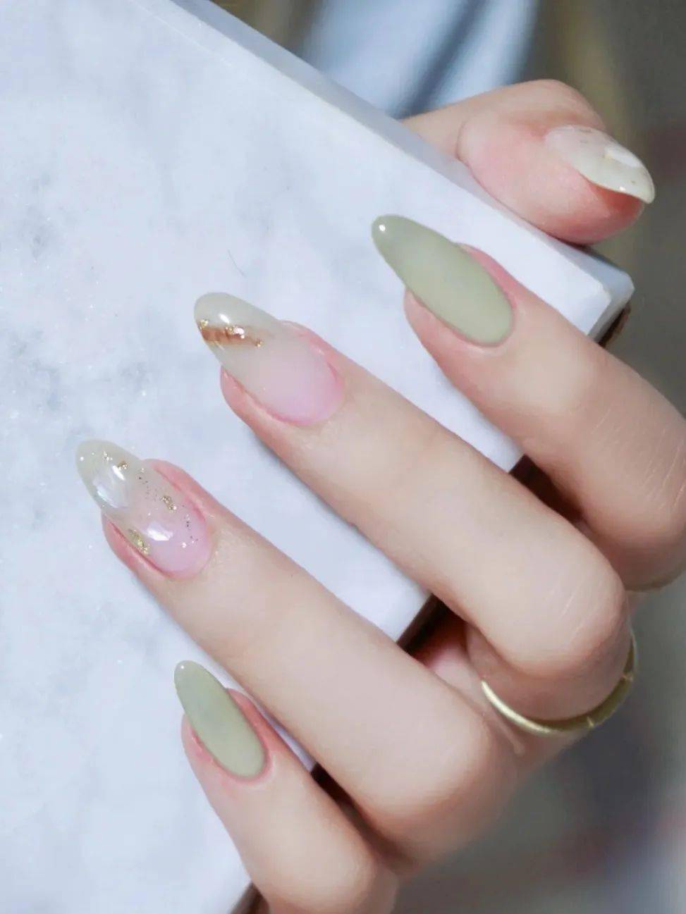 纯手工穿戴甲，直播间选款。