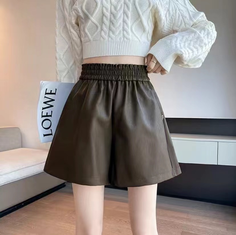 芳（直播间贴号拍，非图片款）气质高腰显瘦网红休闲黑色秋冬短裙