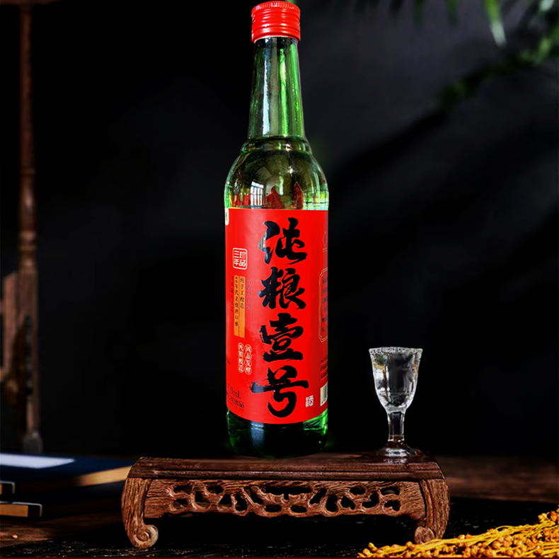 纯粮壹号高粱大曲白酒500ml52度