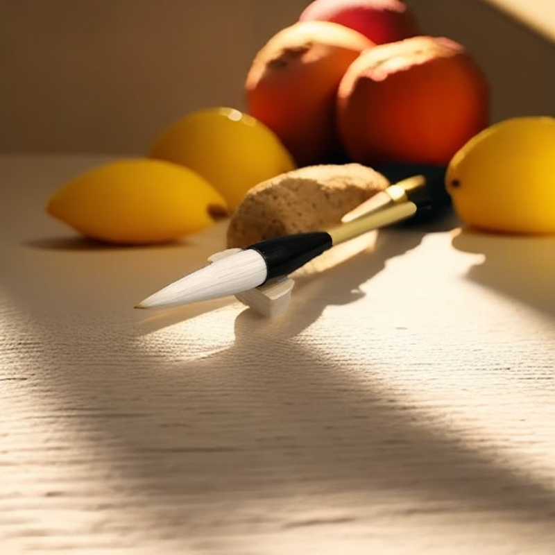 [江龍笔荘]大展鸿图兼毫，对联、福字、国画出峰7.5cm口径2.0cm