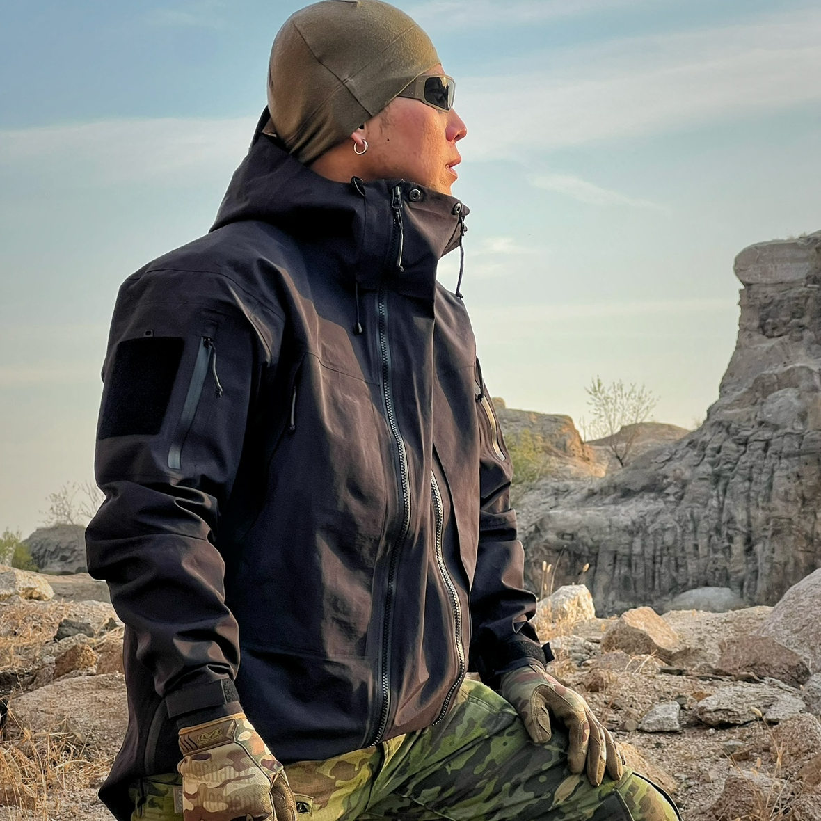 护盾防水透气冲锋衣TMG