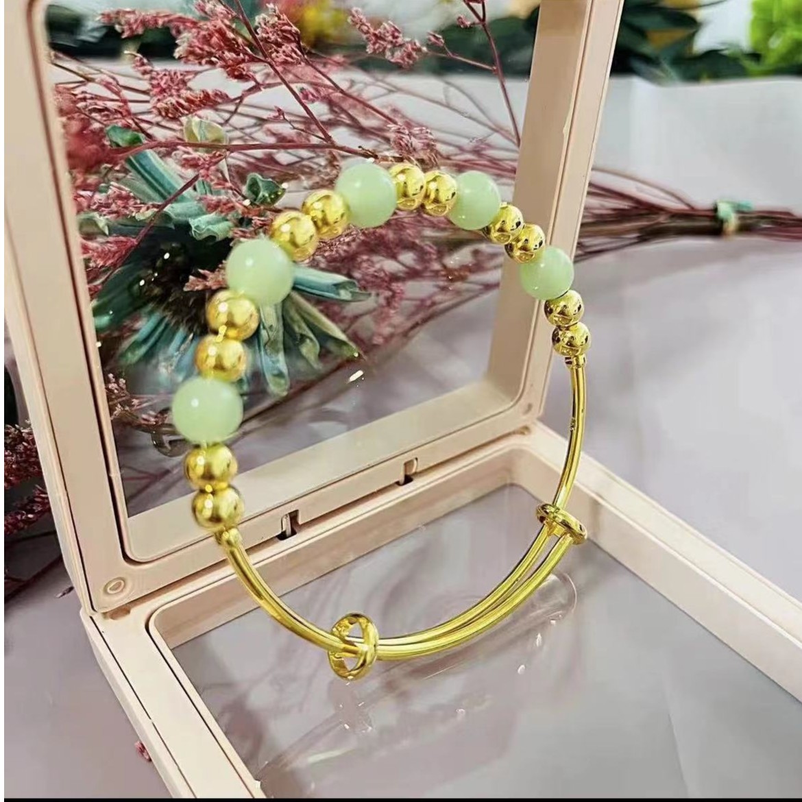 【金灿祥】秘饰专属国转运珠推拉手镯