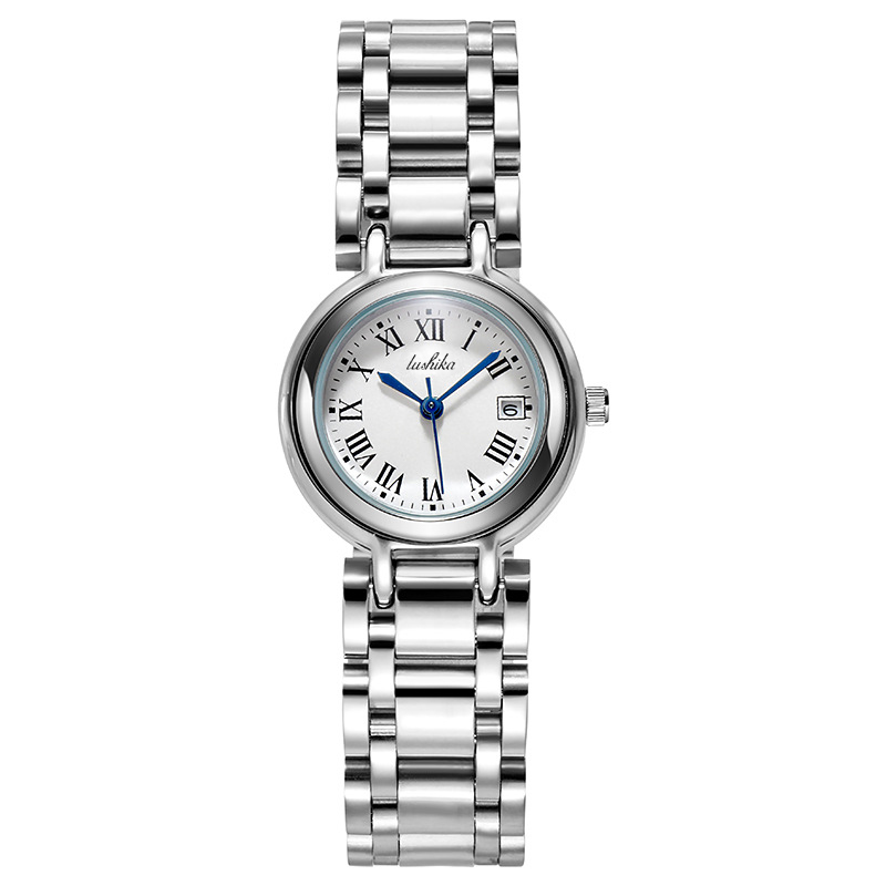 心月系列简约气质钢带女士腕表014
