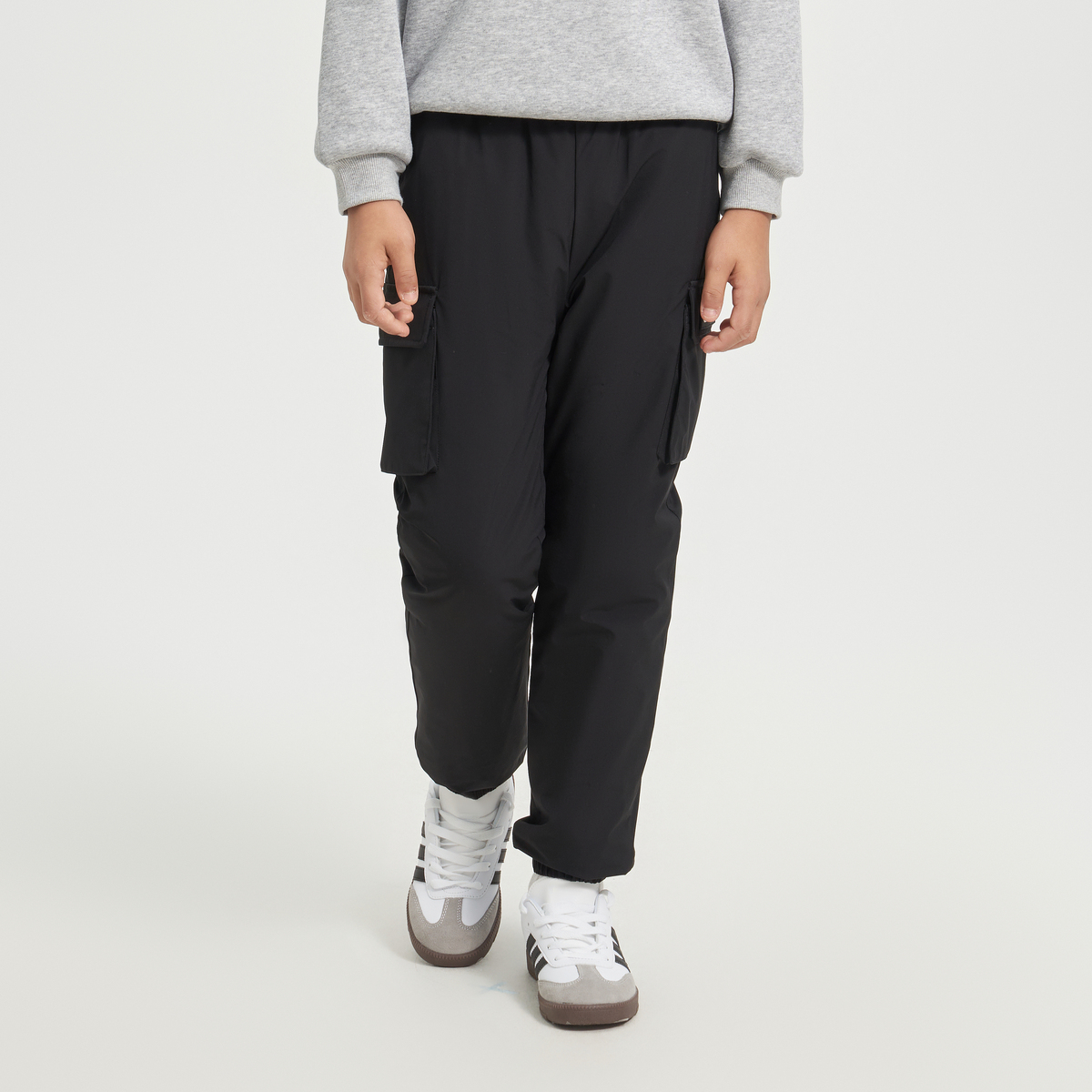 波司登秋季新款中国好羽绒童装长款基础轻暖外穿羽绒裤T40133560