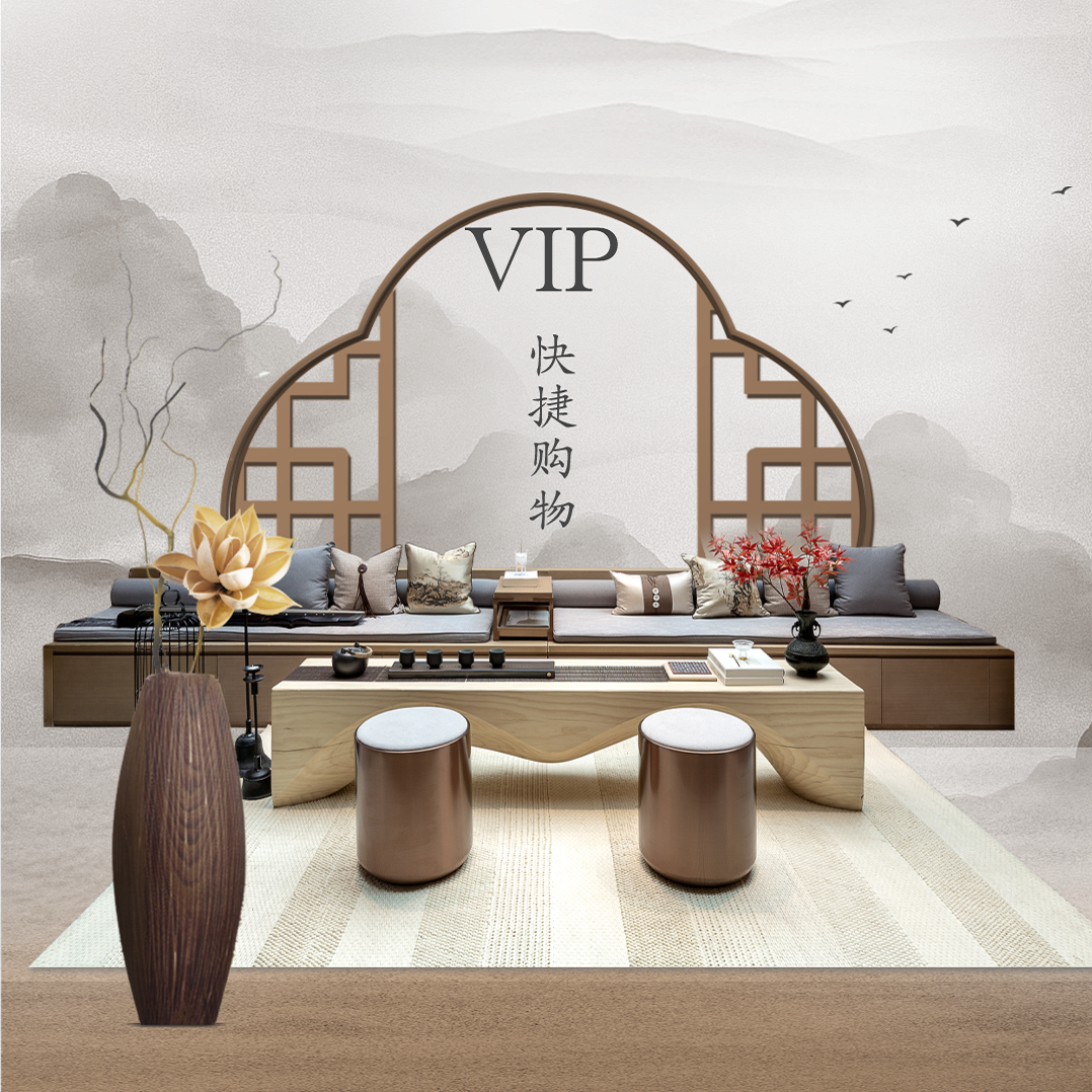 【VIP快捷购物】【非主播推荐勿拍】中式博古架置物架展示架茶室隔断