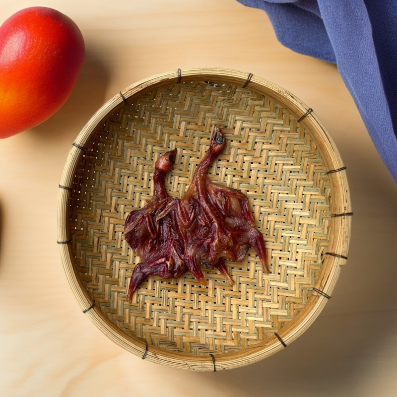 风干鹌鹑干广东人制作咸甜味