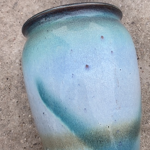 【闪购商品】紫砂花盆高30口19瑕疵