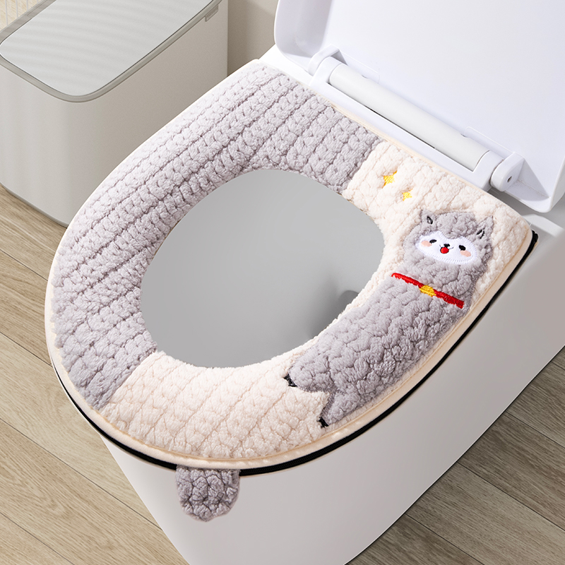 马桶垫冬天网红马桶坐垫卫生间坐便垫高档马桶垫坐垫高级感马桶套