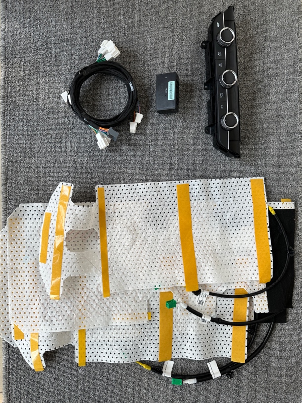 本田23款CRV皓影高配同款前排座椅加热升级