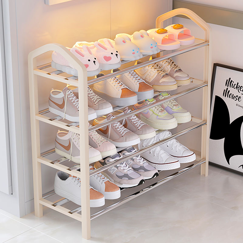 简易多层鞋架特价家用门口学生宿舍收纳防尘鞋柜出租房置物架子