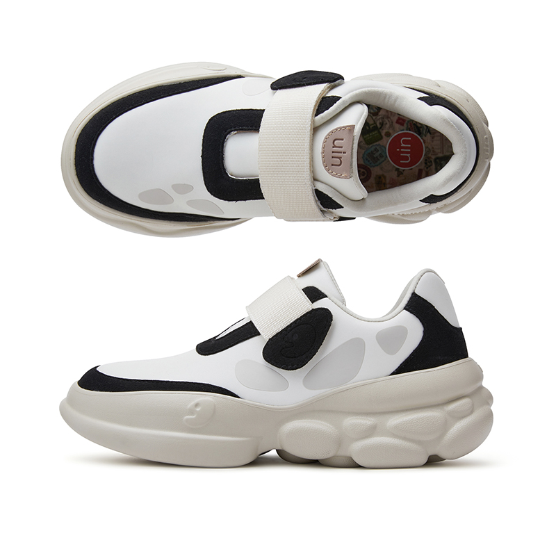 uin彩绘旅行鞋龙达1/6现代艺术厚底老爹鞋舒适软底男女时尚休闲鞋