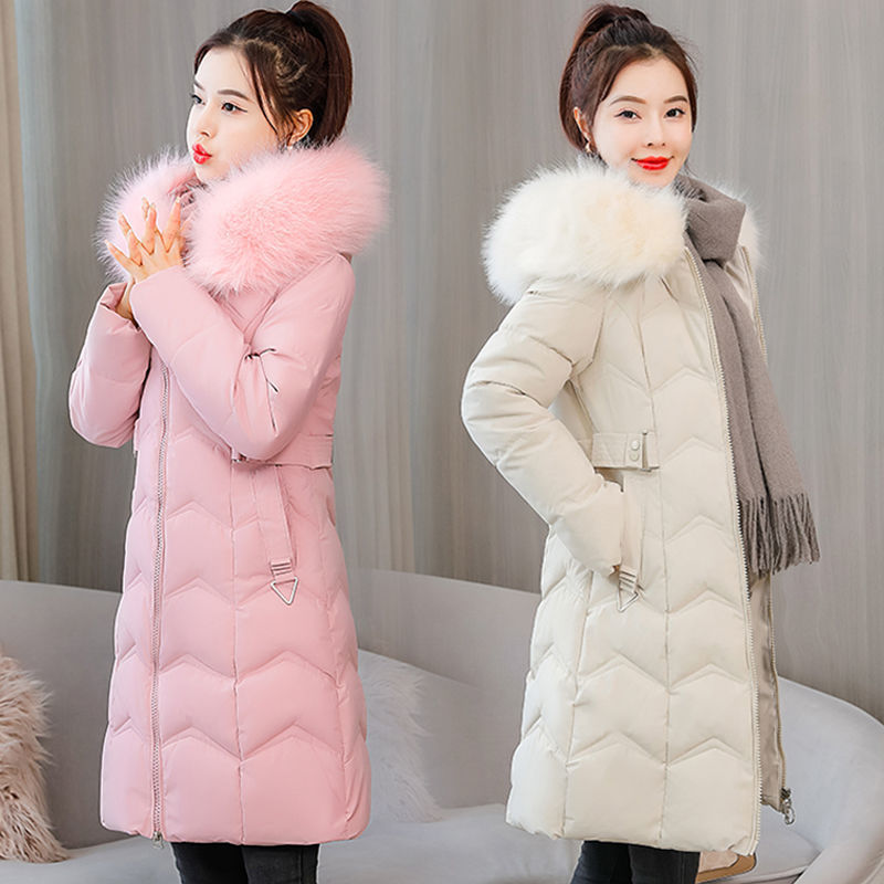 波司豋冬季加厚羽绒羽绒服大码宽松棉衣面包服女冬装外套双拉链中