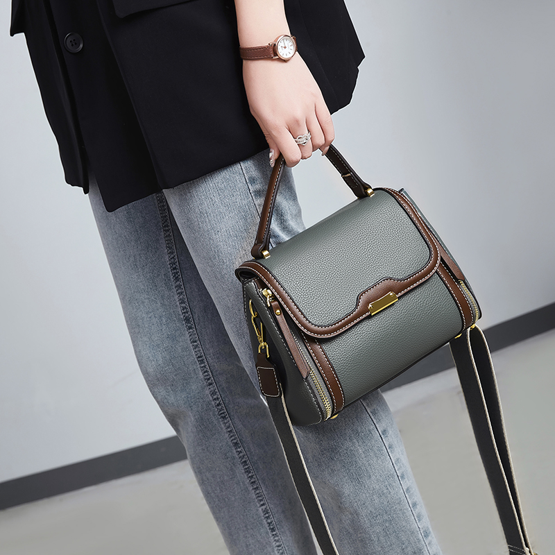 包包女2025新款大容量手提包女士休闲真皮包高级韩版小方包斜挎包