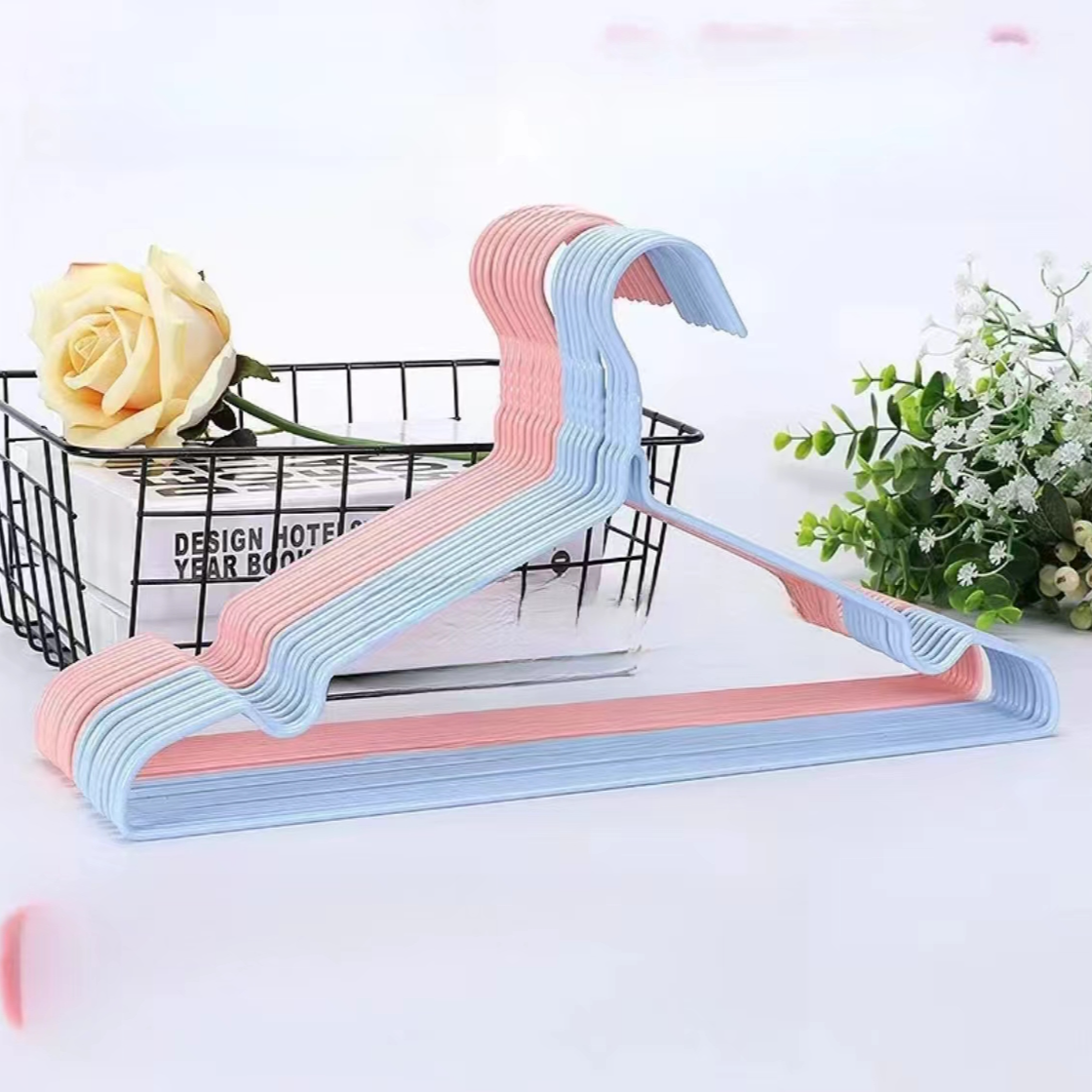 2.01到手成人晾衣架10个防滑家用学生宿舍学生宿舍学生宿舍衣服架