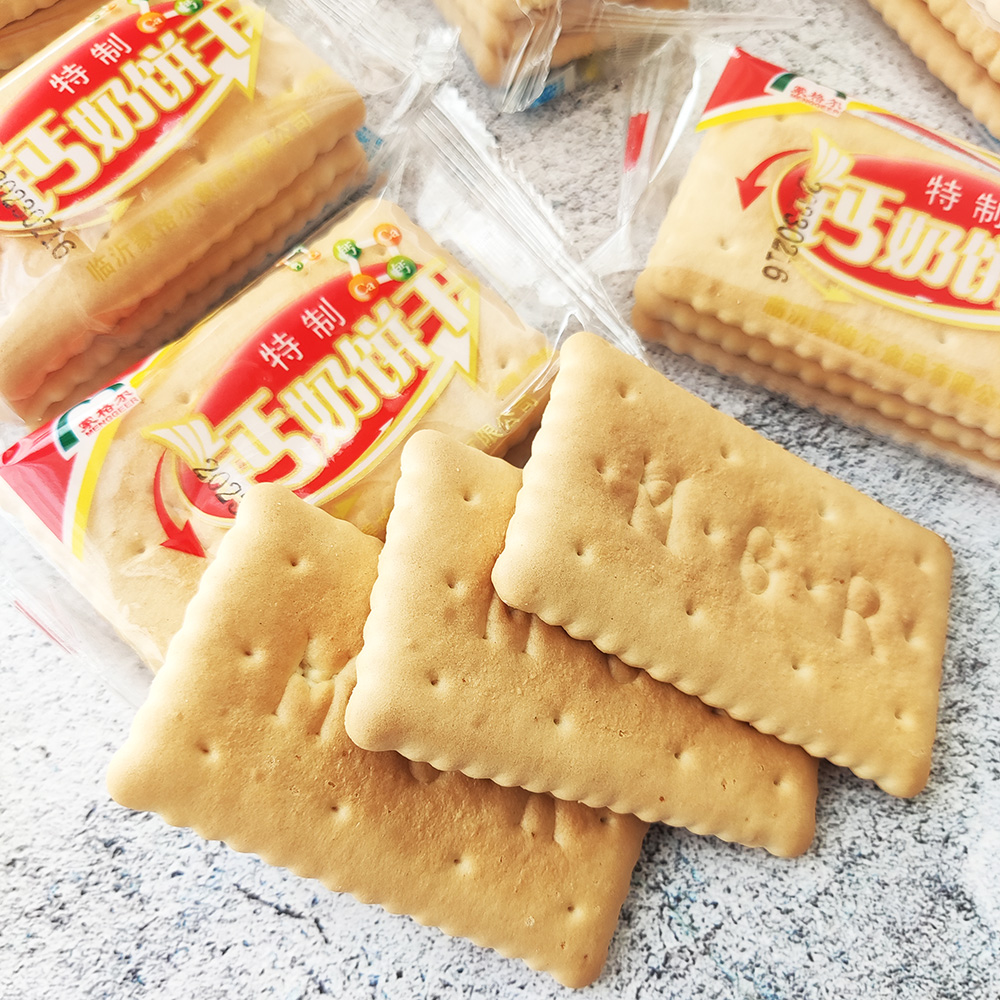 蒙格尔老式钙奶饼干儿童老人袋装特制韧性饼干早餐营养怀旧零食品