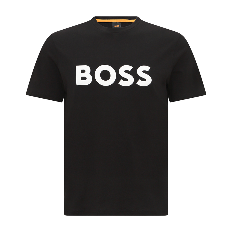 HugoBoss/雨果博斯24年夏季新款简约时尚休闲圆领男款短袖T恤衫