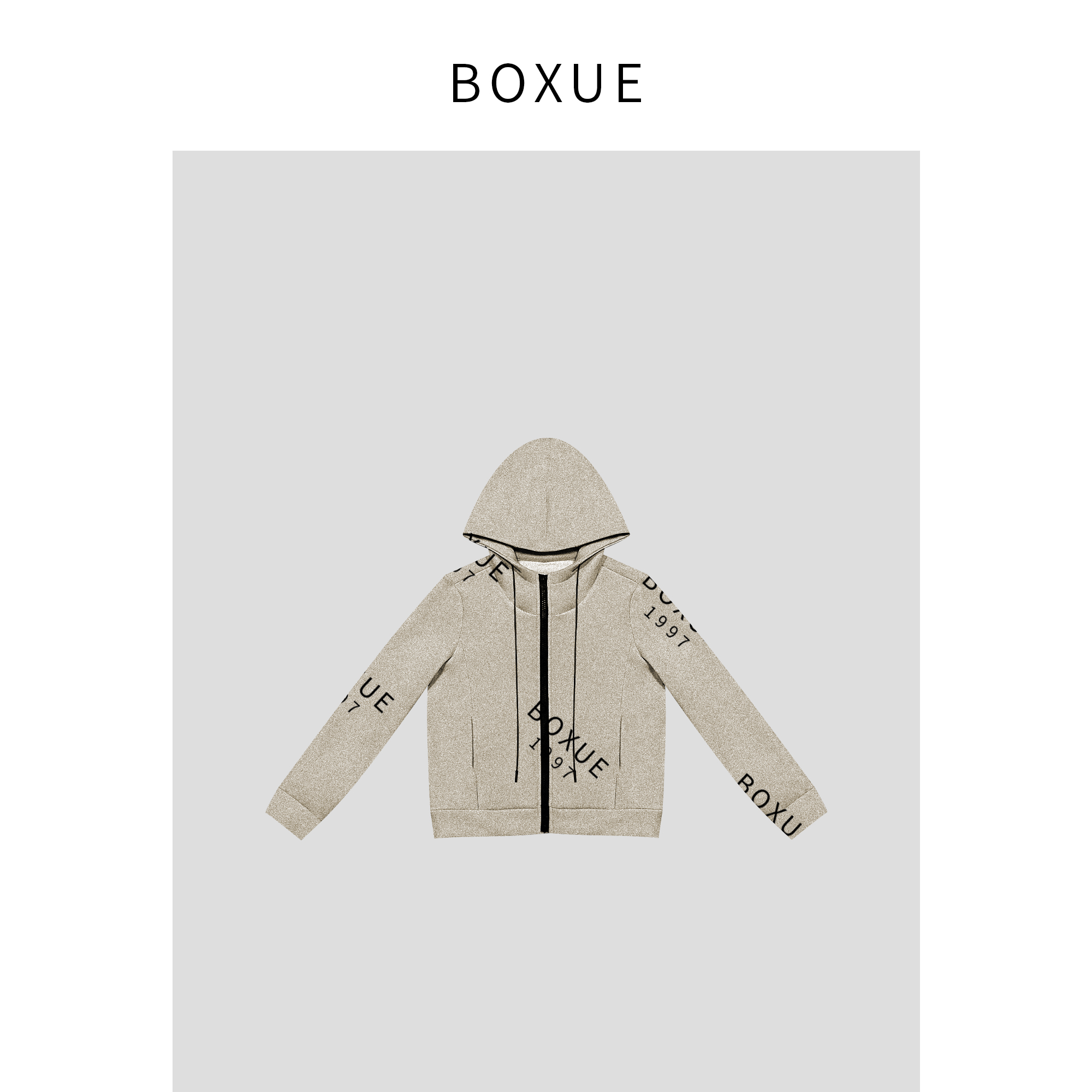 BOXUE ‘’慢热‘’冬季热力感连帽外套#231121W712